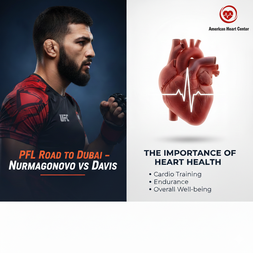 PFL Road to Dubai 2026 – Heart Health Tips from American Heart Center